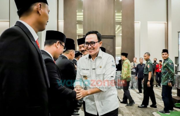 Hadiri Pelantikan PPK Kabupaten Pamekasan, Bupati Baddrut Tamam Ajak Kerja Sama yang Baik