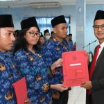 160 CPNS Formasi 2019 Diambil Sumpah, Ini Pesan Bupati Nias