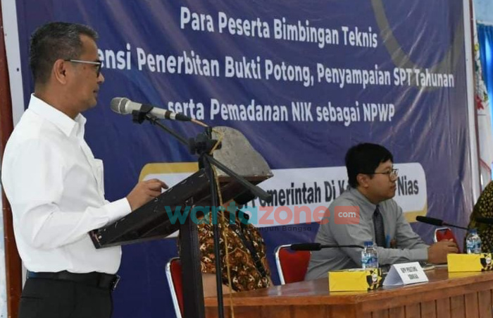 ASN di Lingkup Pemkab Nias Ikuti Bimtek Validasi NIK-NPWP
