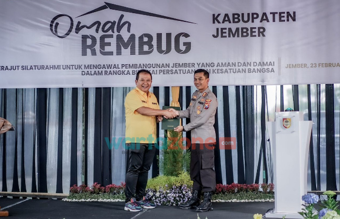 Resmikan Omah Rembug, Ini Komitmen Bupati Jember Hendy Siswanto
