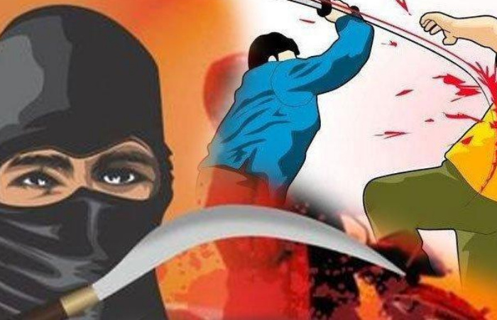 Seorang Pria Terkapar Bersimbah Darah di Jalan Aspal di Jember
