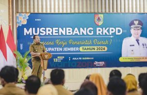 Buka Musrembang RKPD Tahun 2024, Fokus Bupati AKI/AKB hingga Kemiskinan Ekstrem di Jember