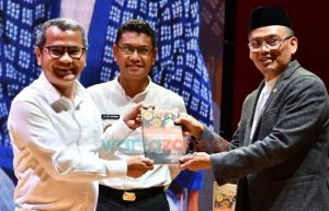 Bupati Nias Hadiri Launching Buku Kebangkitan Ekraf dari Regulasi