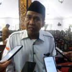 Foto: Sekretaris PCNU Sumenep, Zainul Hasan saat menghadiri pelantikan PC ISNU Kabupaten Sumenep, masa khidmat 2022 - 2026, di Pendopo Keraton Sumenep, Senin (13 Maret 2023).