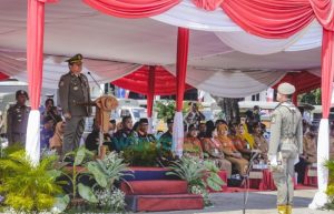 Jadi Pembina Upacara HUT Satpol PP Ke-73, Bupati Hendy: tahun 2023 satuan Damkar akan menjadi OPD tersendiri