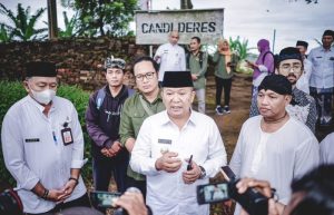 Bupati Jember mengunjungi situs Candi Deres, Untuk Kemajuan Kebudayaan