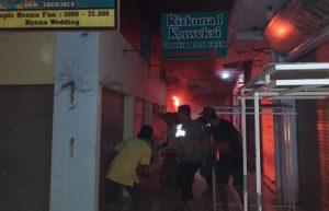 Pasar Kencong Kebakaran, Api Cepat Membesar Hanguskan Sejumlah Toko