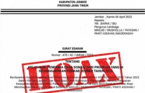 Surat Edaran Soal Kelayakan Informasi Penerima Donasi, Kadinsos Jember: Itu Hoax
