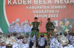 186 Kader Bela Negara Ikuti Pembentukan dan Pelatihan di Kabupaten Jember, Begini Pesan Bupati Hendy