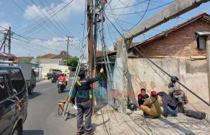 Ada 5 Tiang Provider Ambruk di Jember, Polisi Masih Olah TKP