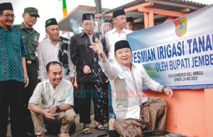 Bupati Jember Tinjau Irigasi Tanah Dalam, Diproyeksi Jadi Percontohan Kabupaten Lain Atasi Kemarau Panjang