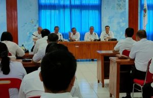 Bupati Nias Pimpin Rapat Evaluasi Hasil LKPD Tahun 2022, Ini yang Dibahas