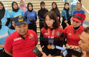 Febriana Peraih Medali Emas Sea Games Pulang Kampung, Dapat Motor dan Uang Rp10 Juta dari Bupati Jember