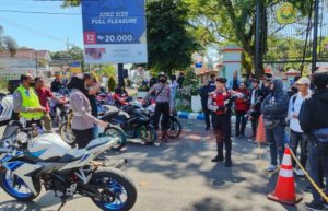 Puluhan Motor Sport Ditilang saat Sunmori, Pengendara: tindakan Satlantas Polres Jember Arogan