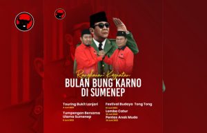 Bulan Bung Karno di Sumenep, PDI Perjuangan Gelar Kegiatan Sebulan Penuh