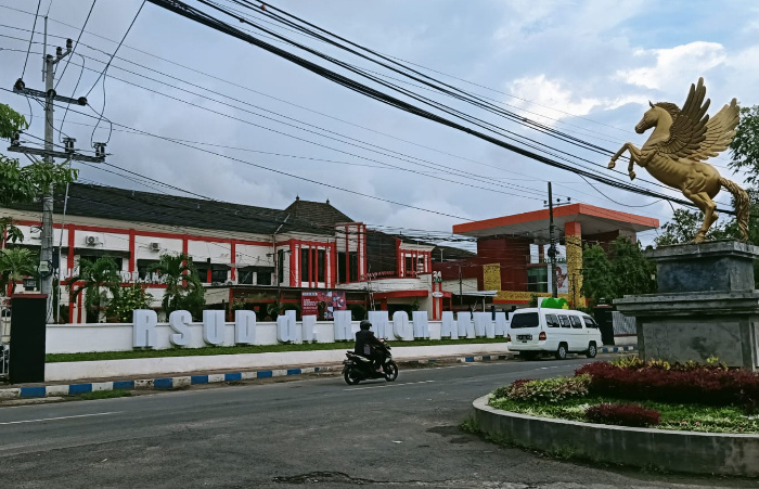 MEGAH: Tampak depan Rumah Sakit Umum Daerah (RSUD) dr. H. Moh. Anwar Sumenep.
