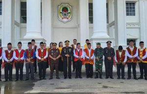 Kapolres Nias Sampaikan Amanat Presiden Saat Upacara Peringatan Hari Lahir Pancasila