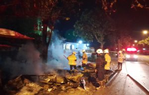 Warung Nasi di Pancoran Bondowoso Ludes Dilalap Api