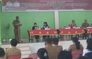 Tingkatkan Partisipasi Pemilih, Bakesbangpol Nias Gelar Sosialisasi Libatkan Pemilih Pemula