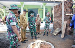 Wabup Jember Tinjau Langsung Program TMMD di Kecamatan Sukorambi