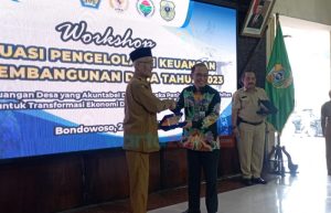 Workshop Evaluasi Pengelolaan Keuangan Desa di Bondowoso, Ini Pesan Bupati Salwa