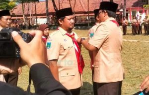 Pimpin Upacara HUT Pramuka ke-62, Bupati Pamekasan: pemuda harus berkontribusi menciptakan generasi hebat