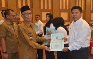 Ratusan P3K di Bondowoso Terima SK dari Bupati Salwa Arifin
