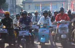 Ratusan Scooterist Seluruh Indonesia Ramaikan Even Jember Scooter Festival ke-2 di JSG