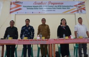 DCS Anggota Legislatif Diumumkan, Bawaslu Kabupaten Nias Gelar Sosialisasi Pengawasan Pemilu 2024