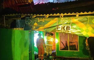 Dua Rumah Terbakar Dalam Semalam di Jember, Dua Ekor Sapi Terpanggang