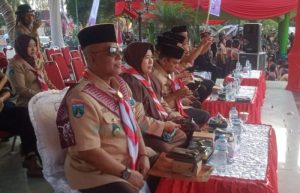 Hadiri Upacara Hari Jadi Pramuka, Ini Harapan Kadispendik Bondowoso