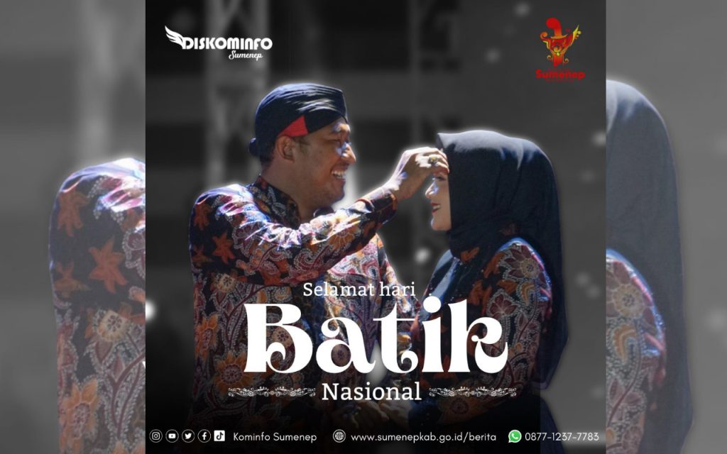 Peringati Hari Batik Nasional, Bupati Fauzi Pamer Batik Kebanggan Sumenep yang Go Internasional