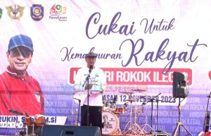 Peringati Hari Jadi Pamekasan dengan JJS, Bea Cukai Madura Ingatkan Masyarakat tentang Rokok Ilegal