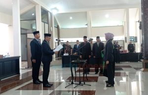 Resmi Dilantik, Pj Bupati Minta Pj Sekda Bondowoso Segera Lakukan Konsolidasi