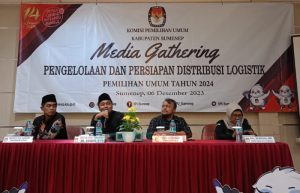 Persiapan Distribusi Logistik Pemilu 2024, KPU Sumenep Gelar Media Gathering