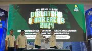 Foto: Kegiatan Diklat dan Rakercab BPC HIPMI Jember di Edelweiss Ballroom Cempaka Hotel Jember, Sabtu (13/1/2024).