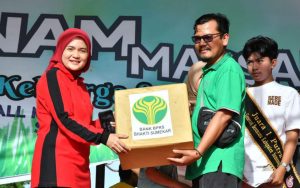Dukung Senam Massal Perwosi, BPRS Bhakti Sumekar Siapkan Aneka Doorprize Menarik