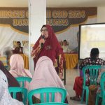 Foto: Sosialisasi Miracle of Haji COD dari PT. Ibrahim Berkah Haramain naik haji tanpa antri, di Aula Yayasan Al-Arief Jate Pulau Giliraja, Kecamatan Giligenting, Kabupaten Sumenep. (Zainal Arifin/wartazone.com)