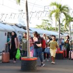 Foto: Antrian penumpang PT. Kereta Api Indonesia (PT. KAI) Persero Jember.