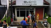 Foto: Kebakaran yang terjadi di Tempat Praktek Dokter Gigi "BUDHI", di Jalan S. Parman, Kecamatan Sumbersari, Jember.