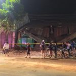 Foto: Kondisi bangunan rumah dan bengkel ambruk di Jalan Gajahmada RT 001 RW 020, Dusun Krajan, Desa Rambupuji, Kecamatan Rambupuji, Jember.