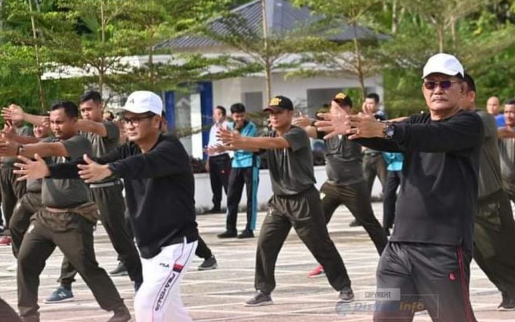 Kodim 0213 Bersama Bupati Nias Gelar Shooting For Peace