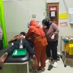 Foto: Korban saat mendapat penanganan medis di RSD Balung Jember.
