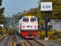 Foto: Kereta Api Pandalungan dengan rute Jakarta Gambir - Jember.