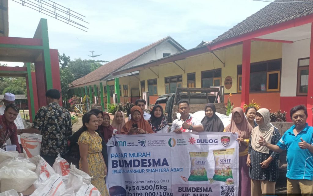 Bulog Gandeng Kodim Jember, Gelar Pasar Murah Jaga Stabilitas Harga Beras