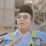 Foto: Ketua DPRD Sumenep, Abdul Hamid Ali Munir, saat sidak ke lokasi proyek pembangunan gedung baru DPRD Sumenep, di Desa Patean, Kecamatan Batuan, Sumenep. Rabu (27 Maret 2024).
