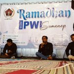 Foto: Ketua PWI Sumenep, M. Syamsul Arifin saat menyampaikan sambutan dalam kegiatan Pesantren Jurnalistik, Kamis (28/3/2024).