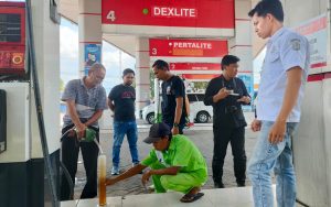 Sidak SPBU, Pastikan Takaran BBM Pas dan Tidak Ada Campuran