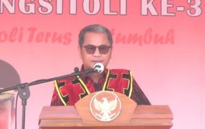 Di Peringatan HUT Kota Gunungsitoli, Bupati Nias Akui PDRB Gunungsitoli
