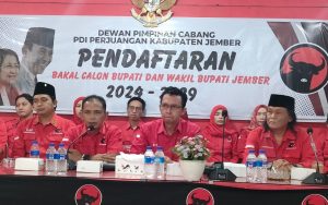 Umumkan Penjaringan Calon Bupati-Wakil Bupati, PDIP Jember: Kader Atau Tidak Punya Kesempatan Sama